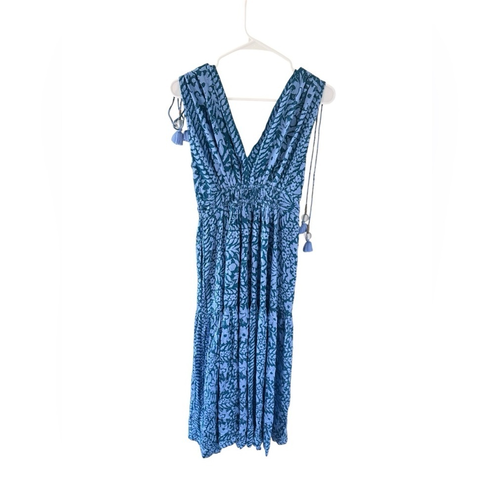 Omika Rosalita Midi Dress Natalia Tidepool - Picture 4 of 9
